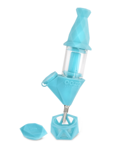 "Bectar" Silicone Waterpipe & Nectar Straw111 Scarlet